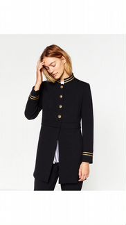 Пиджак Zara чёрный кардиган