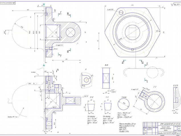 Оцифровка чертежей в autocad удаленная работа