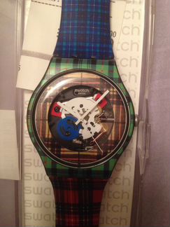 Слепые часы Swatch