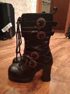Сапоги Demonia стимпанк женские 38 размер