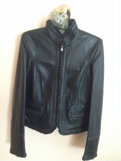 Куртка кожаная Италия