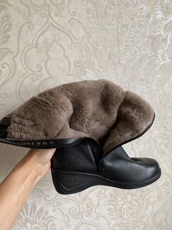 Сапоги новые женские кожаные