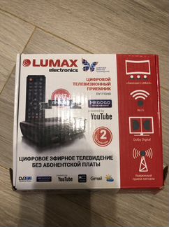 Тв приставка Lumax новая
