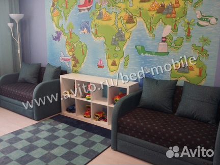 Мини диван в детскую Клюква mini