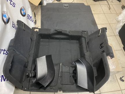 Обшивка багажника BMW G02 X4 черная
