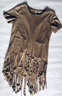 Блуза под замшу