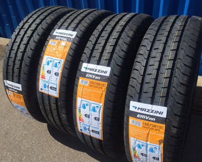 Новые 195/70 R15C 102/104R 8PR Mazzini усиленные C