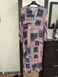 Платье-туника. хлопок класса люкс