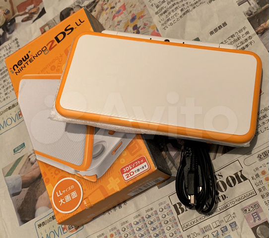 New Nintendo 2ds Xl White Orange Novaya Kupit V Moskve Bytovaya Elektronika Avito