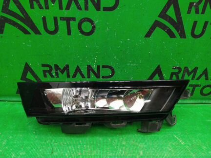 Птф правый Skoda Rapid рестайлинг 2017