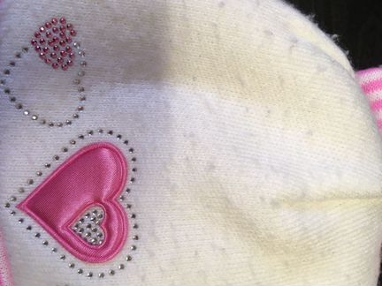 Зимняя шапка (2 шт.) и шарф для девочки (1,5-3 год