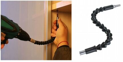 Гибкая насадка для шуруповерта )