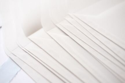 Конверт из кальки