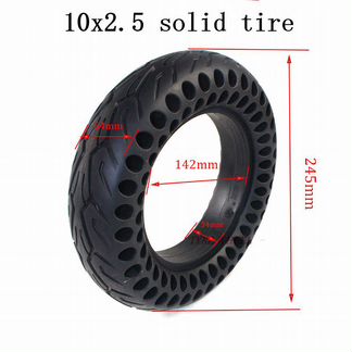 Литые покрышки электросамокат 10x2.5
