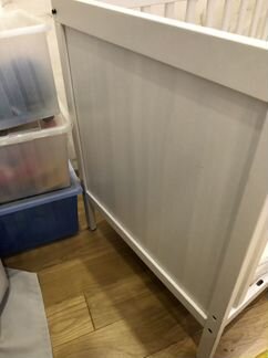 Детская кроватка IKEA гулливер с орто матрасом