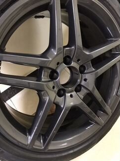 Диски Mercedes E 212+резина Pirelli 245. 40. R18