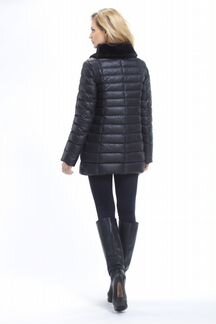 Новый пуховик дубленка