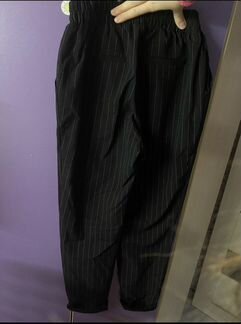 Брюки в полоску