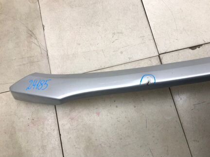 Накладка на бампер передняя Mitsubishi Outlander 3