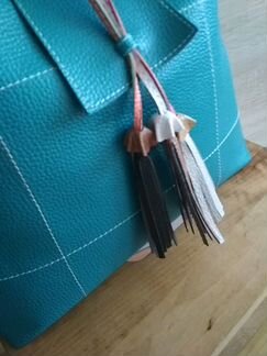 Сумка бирюзовая