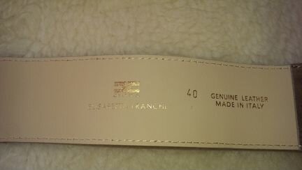 Пояс кожаный Elizabetta franchi Celyn b