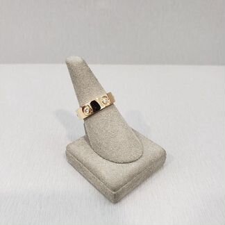 Золотое кольцо Cartier Брилл 0.5 ct 7.3 гр