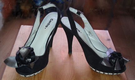 Туфли черные, р.36