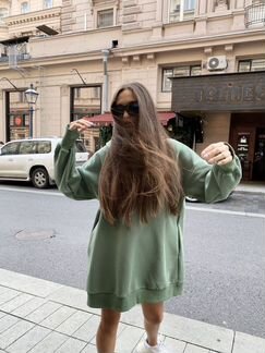 Новое Худи оверсайз на флисе. Много цветов