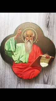 Старинная икона XIX века