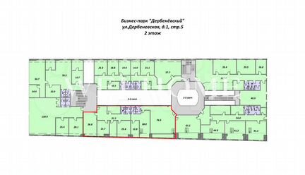 Сдам офисное помещение, 287.8 м²