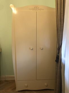 Шкаф детский (Красная звезда), цвет-слоновая