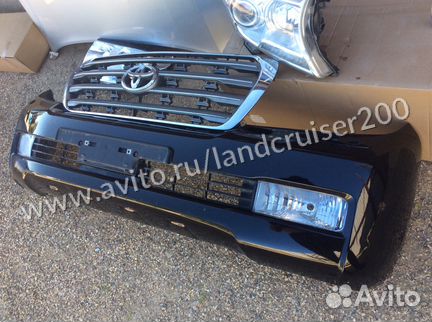 Передний бампер Land Cruiser 2007-2011