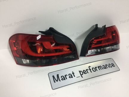 Фонари Black line BMW E82 комплект