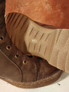 Сапоги зимние кожаные