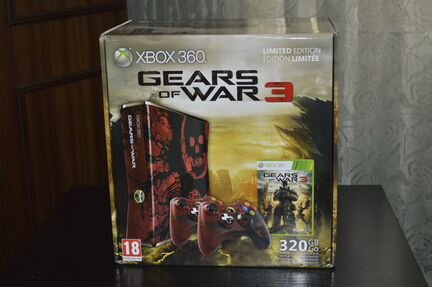 Microsoft Xbox 360 Slim Gears Of War 3 LE PAL