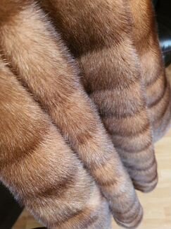 Новая норковая шуба-пальто. Ателье