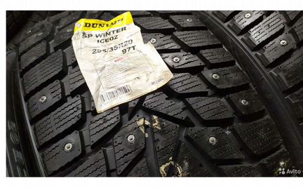 Шины зима 255 35 20 Dunlop SP winter ice 02