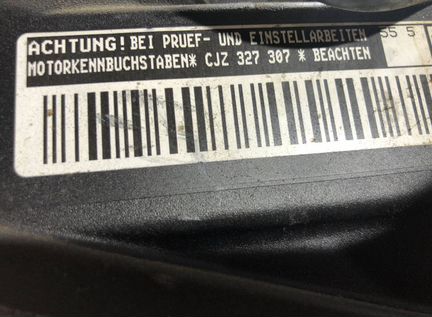 Двигатель CJZ TSI 1.2 Турбо бензин Volkswagen Golf