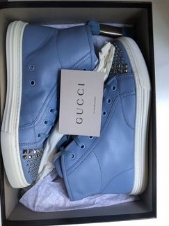 Абсолютно новые топсайдеры (высокие кеды) Gucci 38