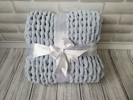 Детский плюшевый плед ручной работы Alize Puffy