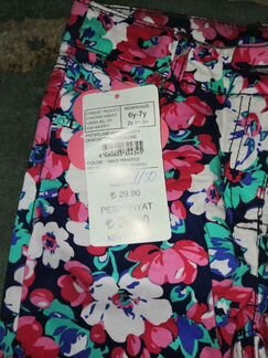 Брюки для девочек. 6-7 лет