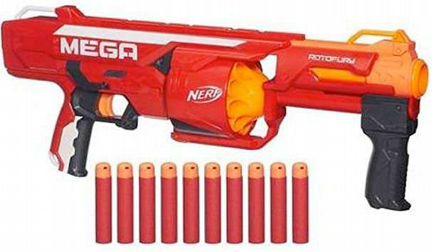Nerf Бластер Mega Rotofury