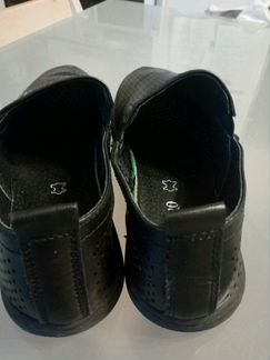 Мокасины туфли черные