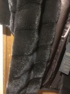 Шуба плюшевая норка