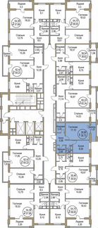 1-к квартира, 39.7 м², 4/19 эт.