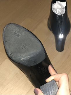 Ботильоны из натуральной кожи