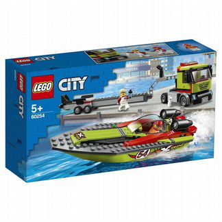 Конструктор Lego City Great Vehicles Транспортировщик скоростных катеров (60254)