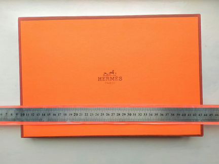 Коробка hermes плоская