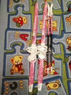 Горные лыжи детские 100