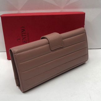 Новый женский кошелек кожа Valentino 3 расцветки